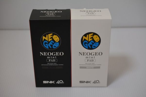 NEOGEOmini PAD/ネオジオミニパッド ホワイト ブラック セット SNK