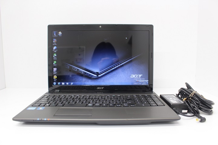 その他ノートPC本体 Acer Aspire5750 Core i5-2410M acer Aspire AS5750 Core i5 2410M/4GB/320GB/15.6型/USB3.0/Wi-Fi
