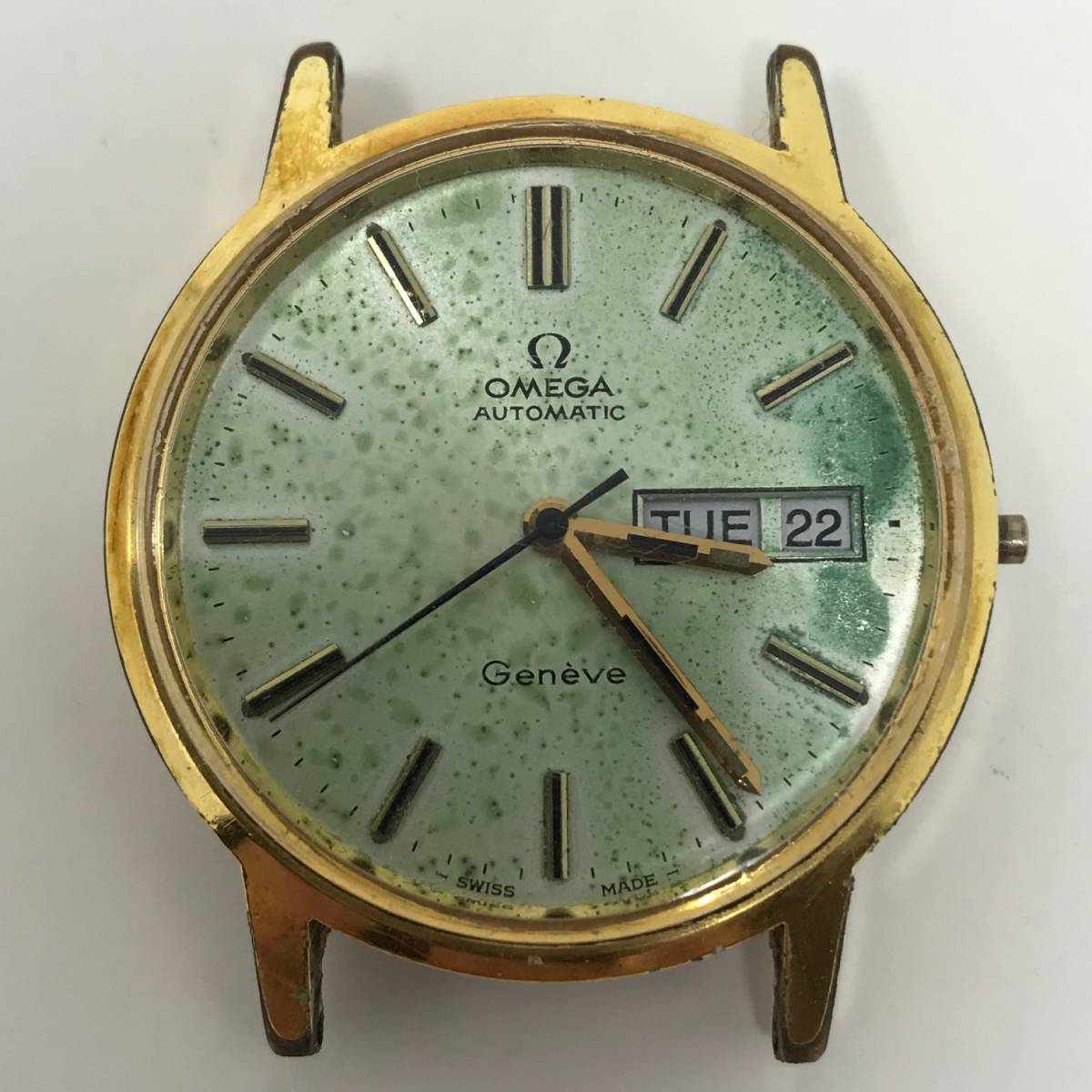 OMEGA Geneve AUTOMATIC オメガ ジュネーブ デイデイト 自動巻 動作品 