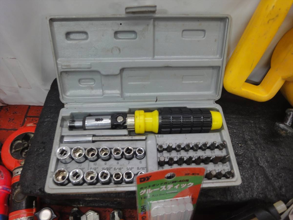 A15-3M5446/【工具大量】手工具 色々★ペンチ・ノコギリ、ドライバー・モンキー・ヤスリ・レンチなど※沖縄/離島発送不可