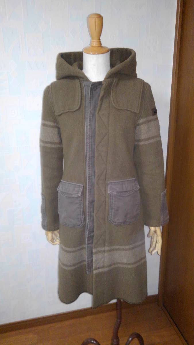 ☆HYSTERIC GLAMOUR☆ミリタリー系ロングコート sizeフリー HYSTERIC 