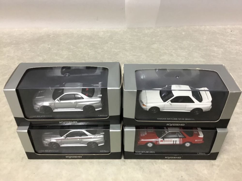 京商 1/43 ニッサン NISMO スカイライン R34 GT-R Z-TUNE シルバー 等