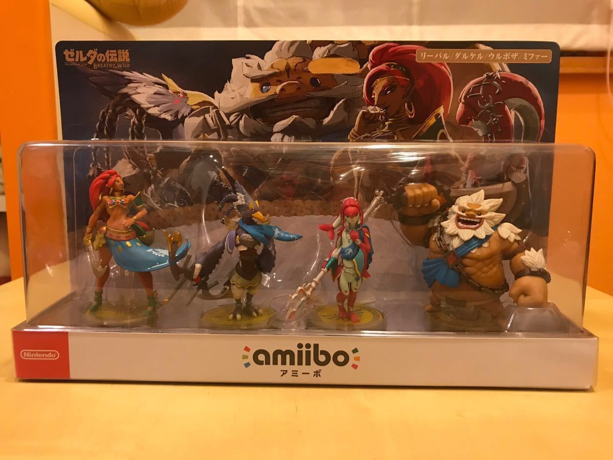 ゼルダの伝説 四人の英傑セット amiibo 歴史、心理、教育 amiibo 四人の