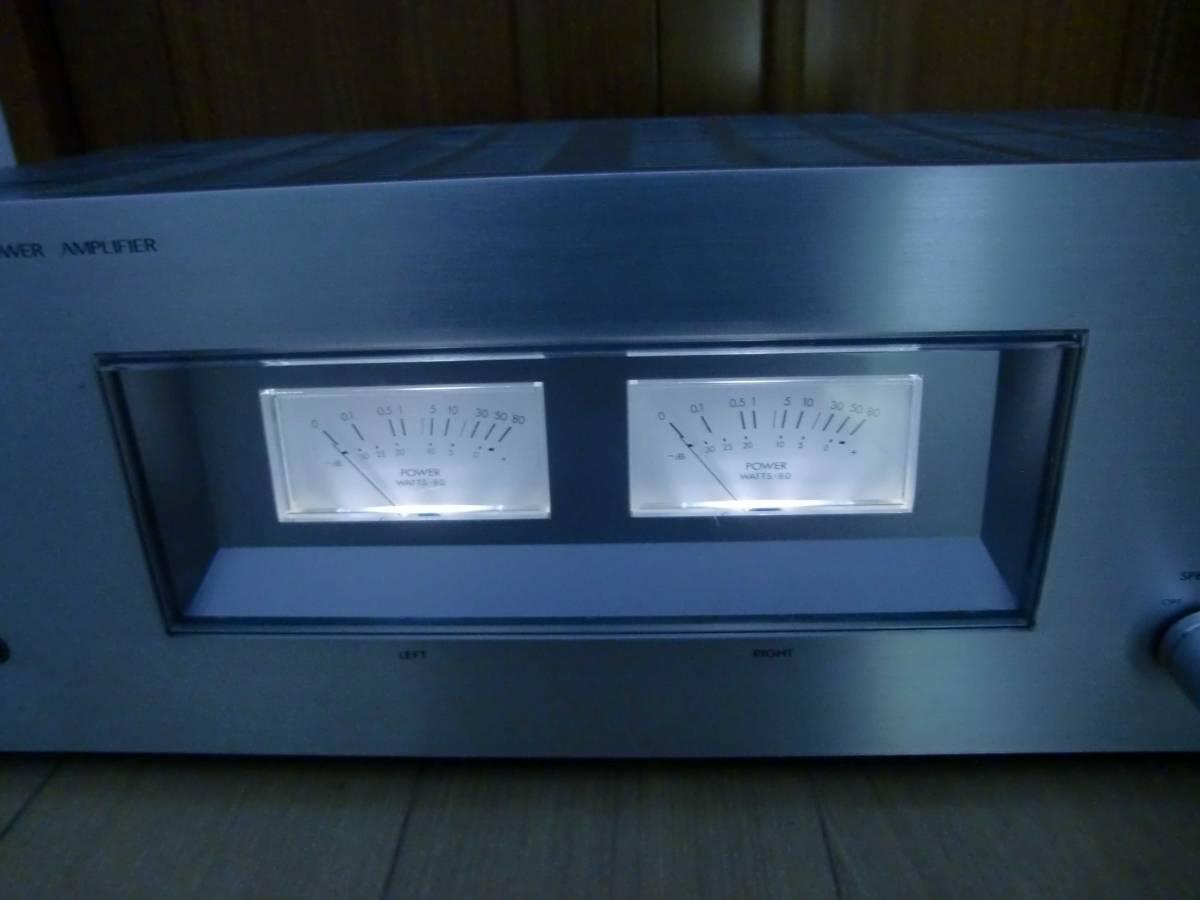 VICTOR パワーアンプ M-1100 音出るジャンク Victor メルカリ パワー