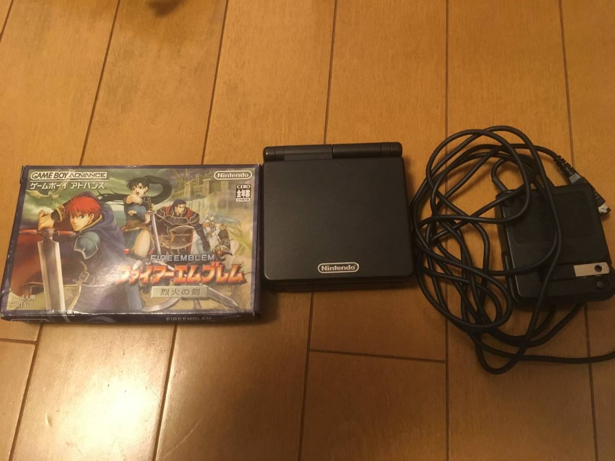ゲームボーイアドバンスSP　黒　本体＋ソフト　GBASP_1