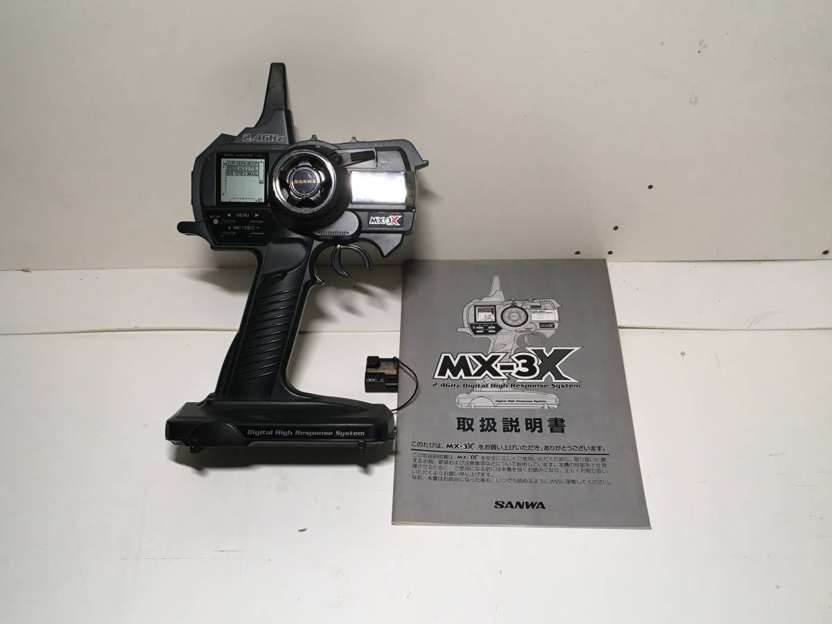 SANWA RX-37E 2.4GHz受信機のみ ドリフトセット（RX-381⁄F2200⁄SDX