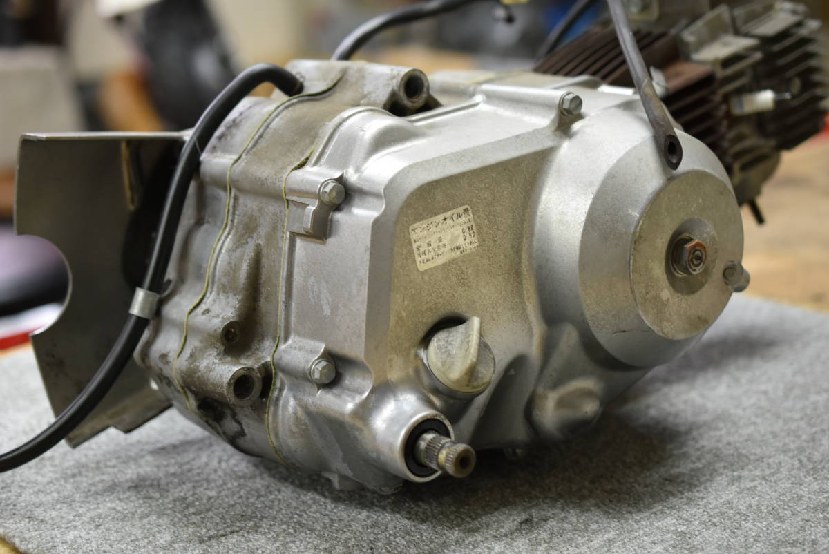 格安割引購入 カブ 90 エンジン 実動 キャブ付 HA02 12V カブ90