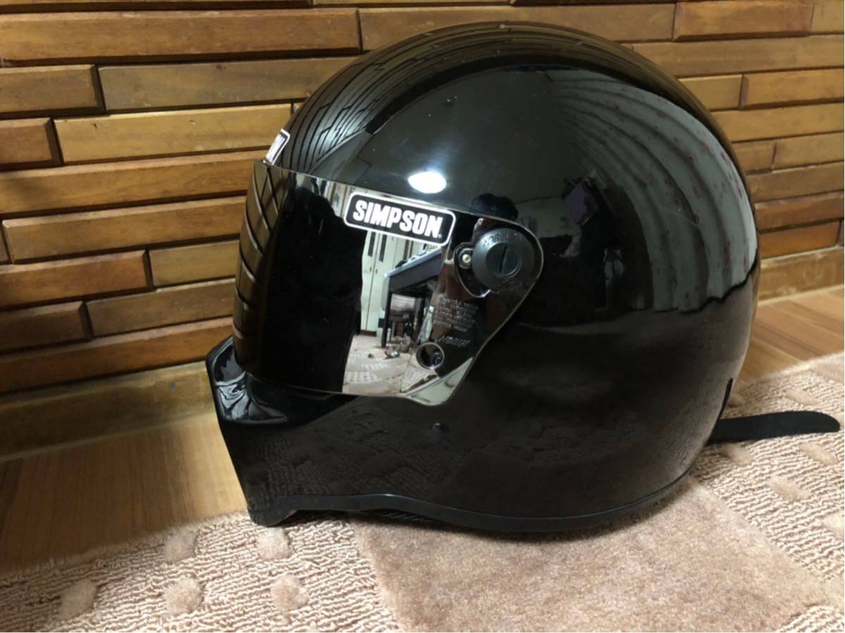 SIMPSON シンプソン M30 公式通販 ブラック size61cm 中古 マット 