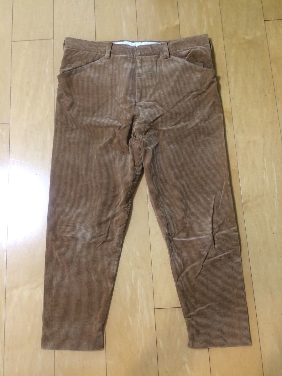 爆買い，新作登場 SUNSEA テーパードパンツ コーデュロイ(Lサイズ)｜売買されたオークション情報、yahooの商品情報をアーカイブ公開 - オークファン Lサイズ