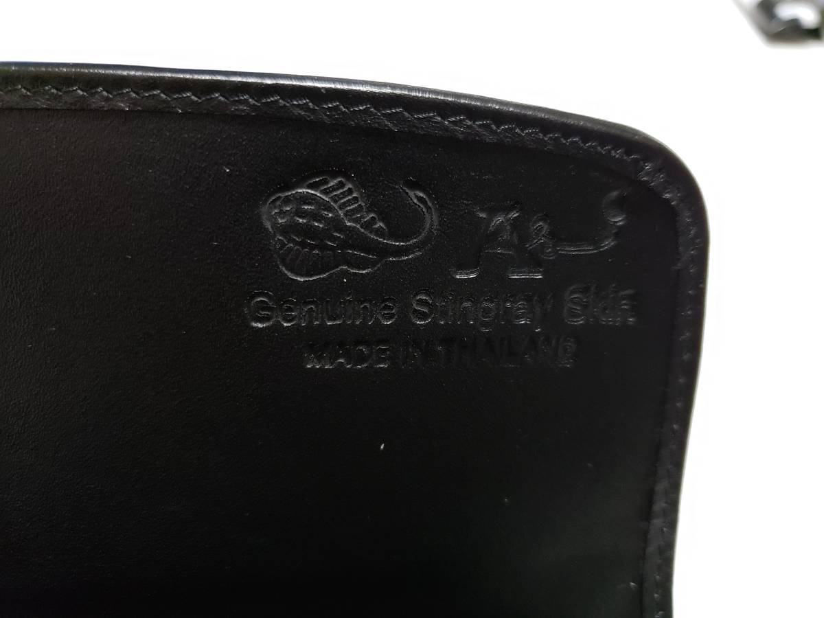 エイ革 スティングレイ ガルーシャ エイ 革 タイ 本革 財布 長財布 ウォレット 小銭入れ メンズ レディース ユニセックス C 長財布 小銭入れあり 売買されたオークション情報 Yahooの商品情報をアーカイブ公開 オークファン Aucfan Com