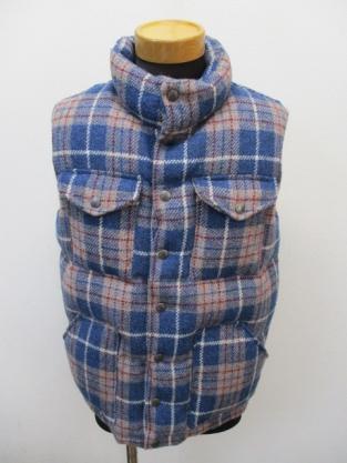 NORTH FACE x Harris Tweed ナナミカ DOWN VEST 美中古 サイズ S