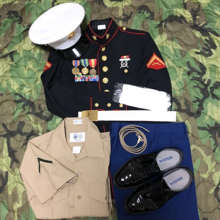 2019年 記念 セット 米軍 海兵隊 放出品 ドレスブルー 制服 ドレス アメリカ軍 usmc ミリタリー サバゲー 在日米軍 豪華セット品