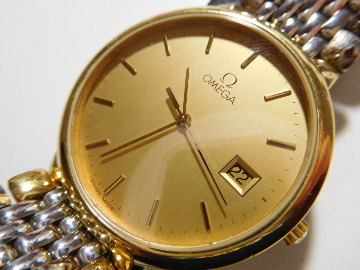 デビル オメガ OMEGA クォーツ レディース 動作未確認 0 プッシュ式