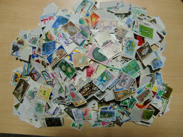 日本切手 記念切手 記念特殊使用済、大量まとめて、オフペーパー500