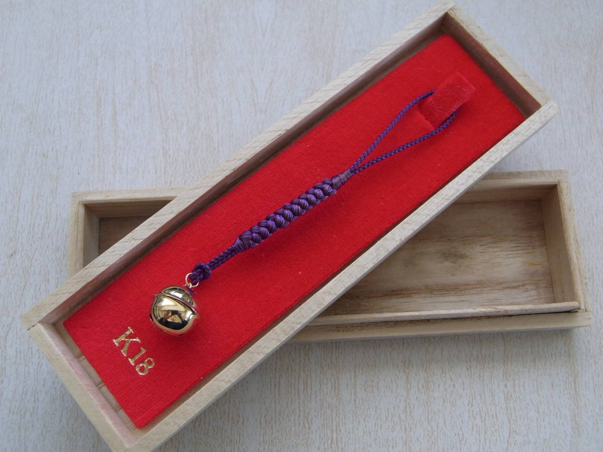 格安，最新作 cpi434様専用 初売り K18 18金 鈴 根付 ストラップ 桐箱付き 定形外(根付)｜売買されたオークション情報、yahooの商品情報をアーカイブ公開 - オークファン 根付