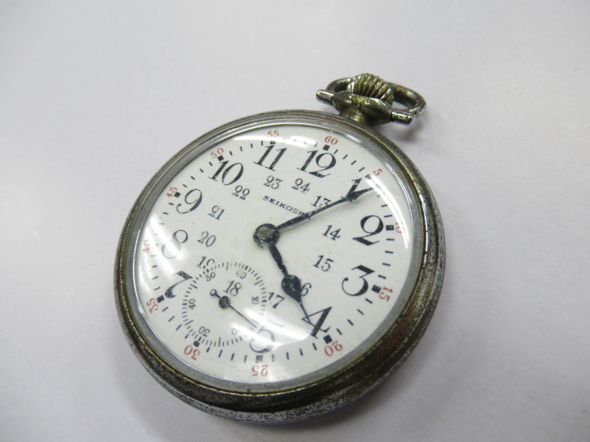精工舎 懐中時計 19セイコー 手巻き SEIKOSHA プレシジョン 