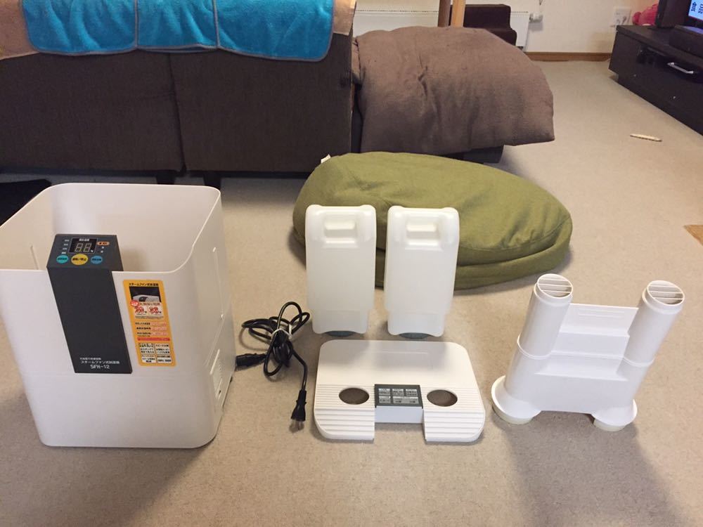 Sfh 12 加湿器 スチーム式 大容量 スチーム式加湿器 SFH-12 NAKATOMI