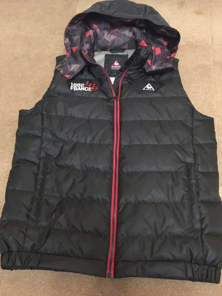 ルコック ベスト 中綿 美品 Lサイズ 黒