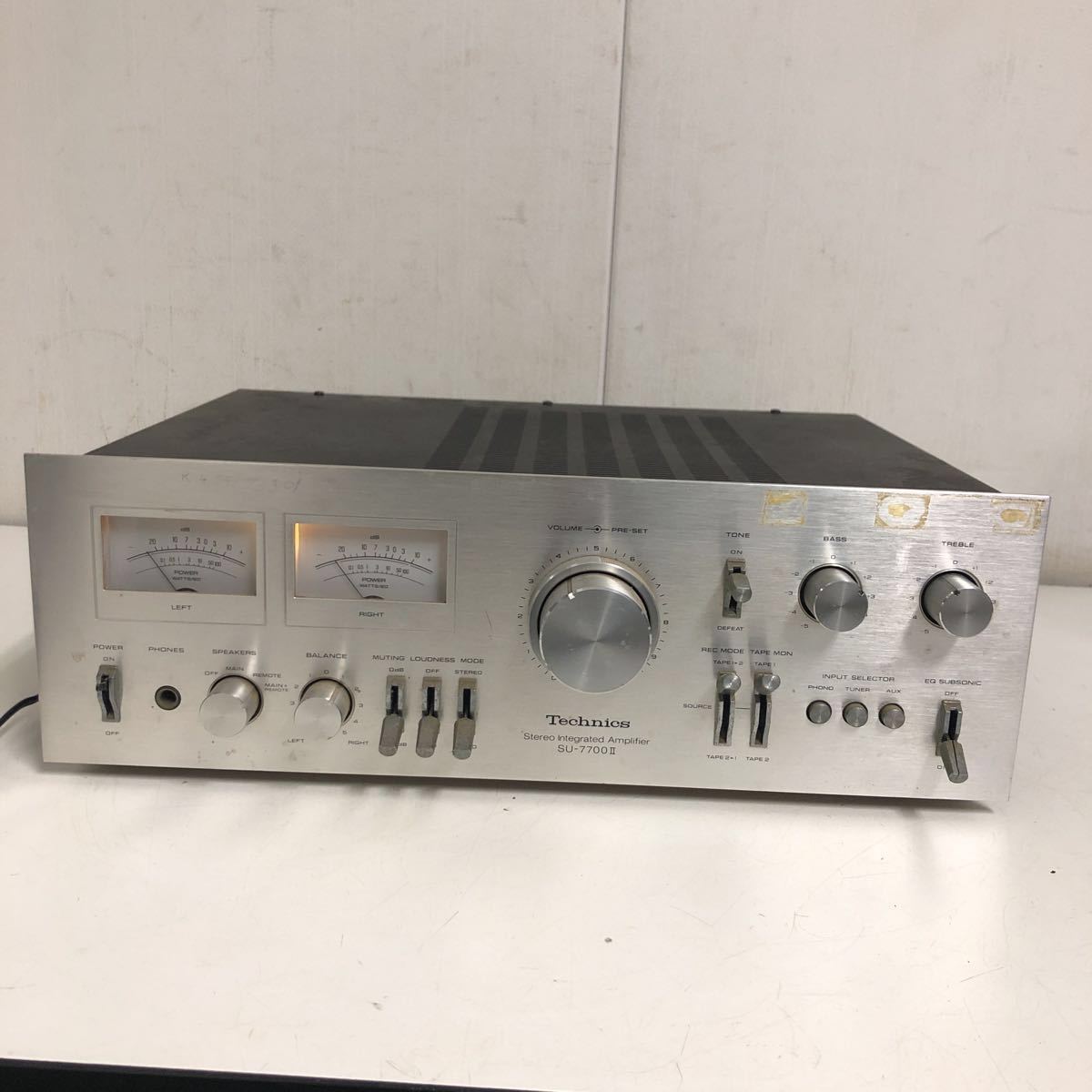 ♪ Technics テクニクス SU-7700 アンプ 中古 現状品 231111Y7219