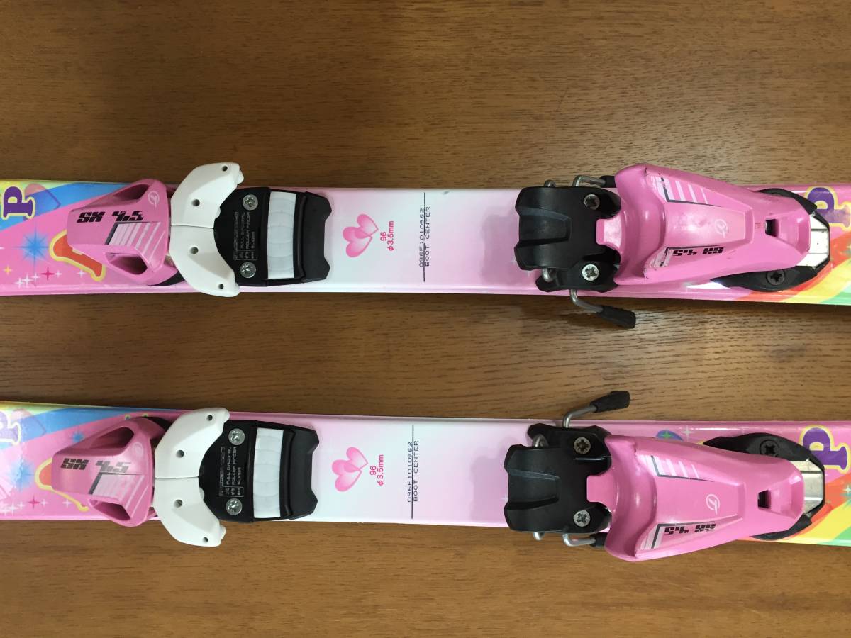 女児 スキー板 ブーツ ストック セット (ブーツサイズ 19-20cm) カザコ スパックス_4