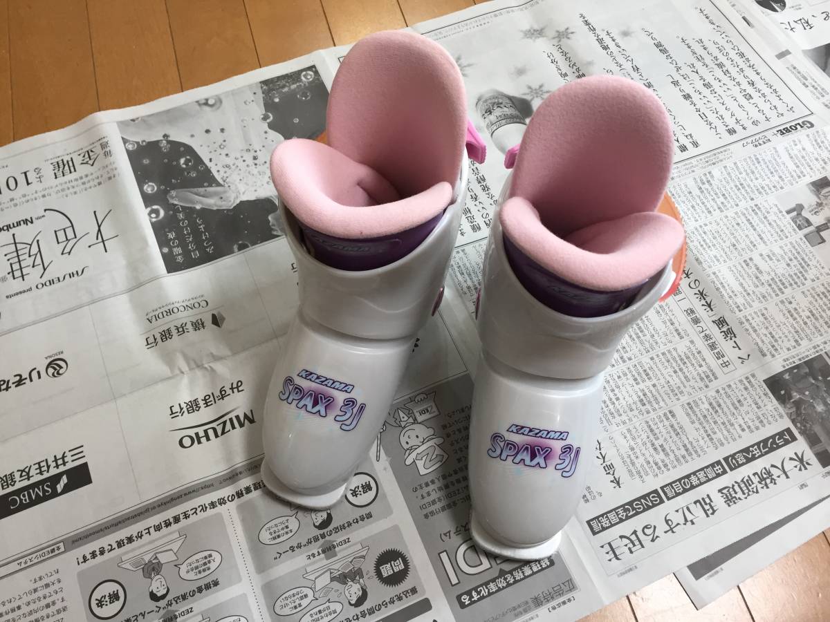 女児 スキー板 ブーツ ストック セット (ブーツサイズ 19-20cm) カザコ スパックス_6