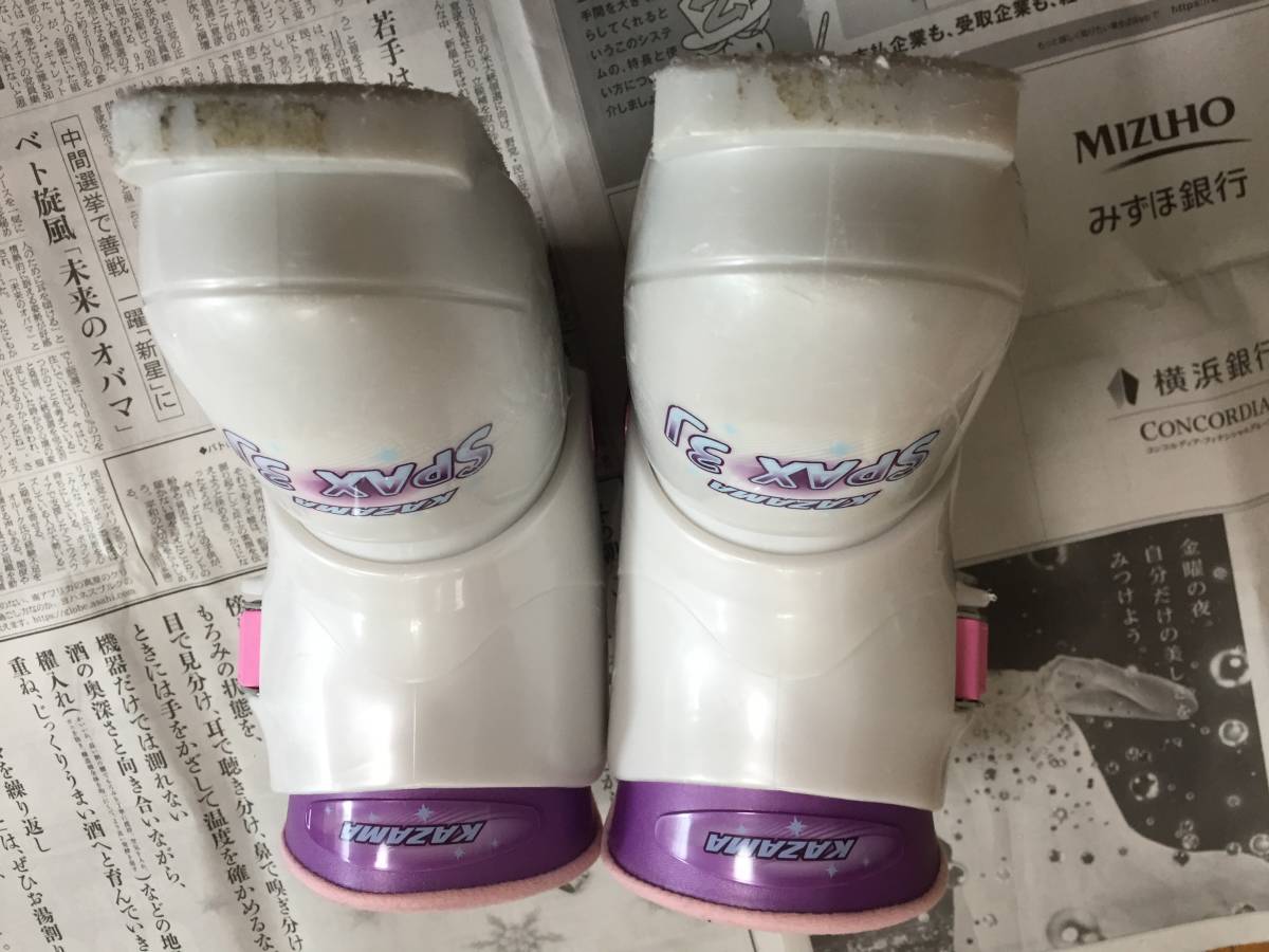 女児 スキー板 ブーツ ストック セット (ブーツサイズ 19-20cm) カザコ スパックス_9