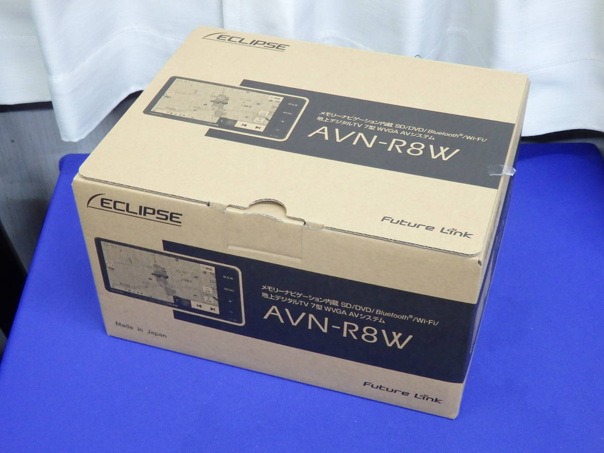 デンソーテン カーナビ AVN-R8W 7型ワイド 地図無料更新 ECLIPSE