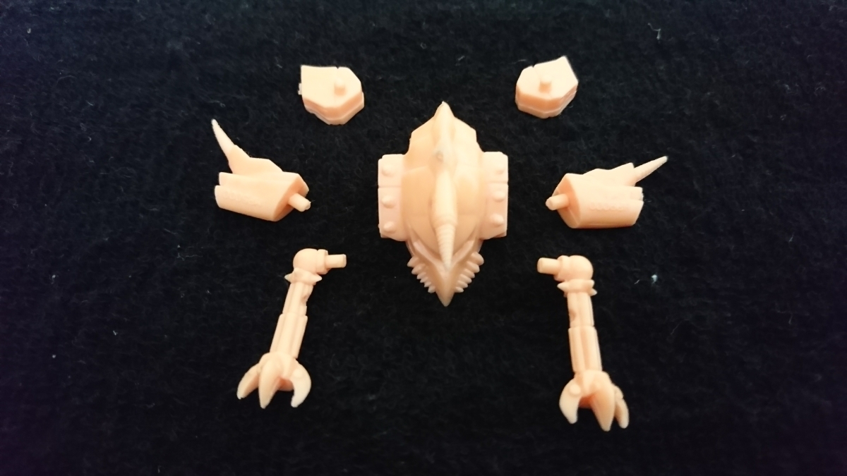 SDガンダム ガンドランダー ザウラービグロ 肌色_3