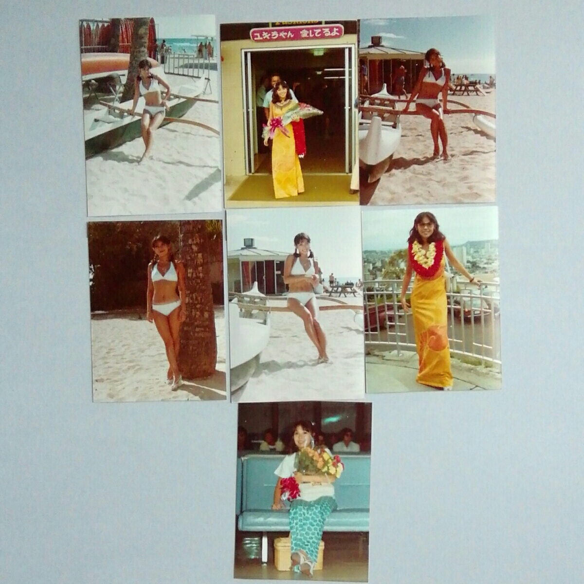 岡崎友紀さん ツアー旅行写真セット No.2
