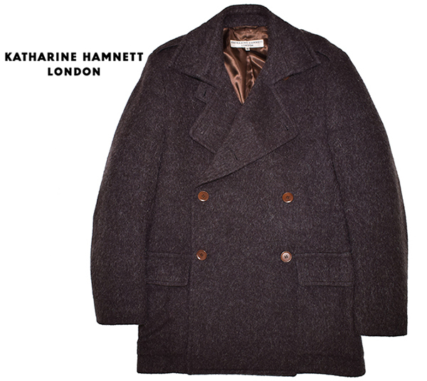 KATHARINE HAMNETT LONDON キャサリンハムネット アンゴラ・モヘア混 