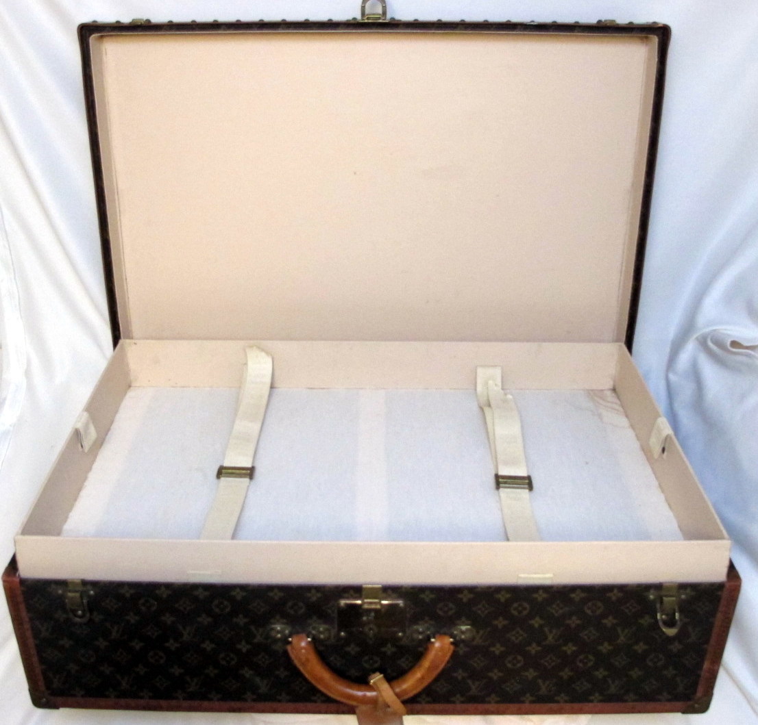 本物 超レア LOUIS VUITTON/ルイヴィトン モノグラム アルゼール80 トランク 旅行カバン(スーツケース、トランク)|売買された ...
