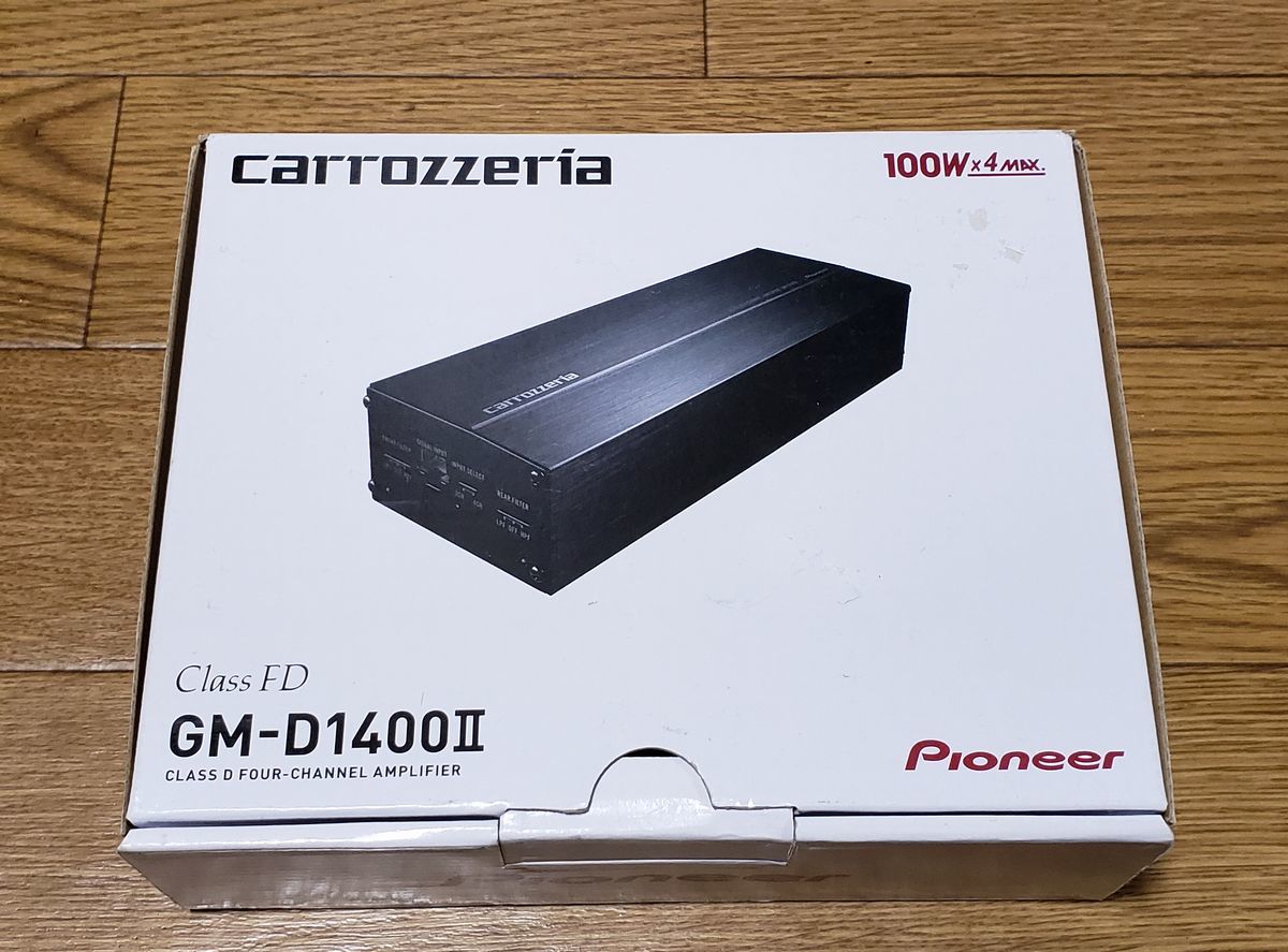 carrozzeria Pioneer カロッツェリア GM GM-D1400II パワーアンプ | GM