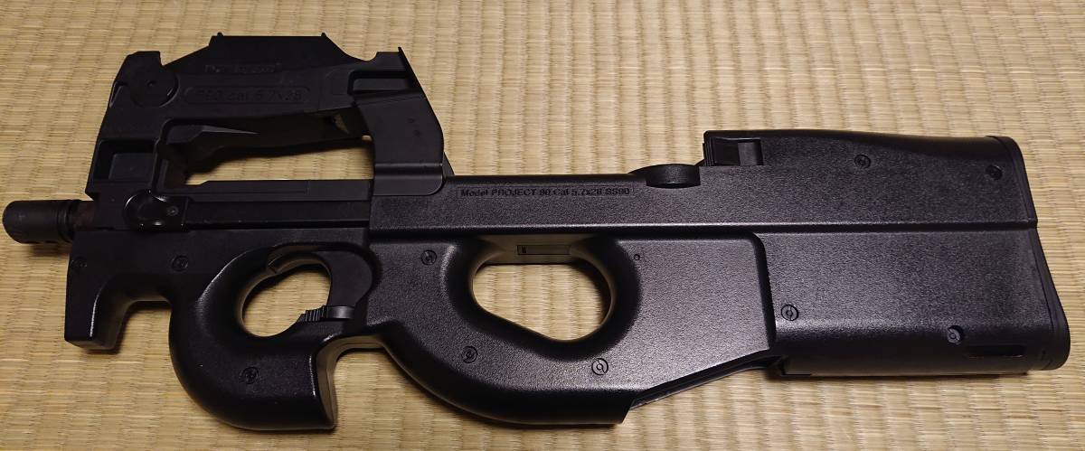 東京マルイ P90 電動 良品東京マルイ ドットサイト付き AIMER マルイ P