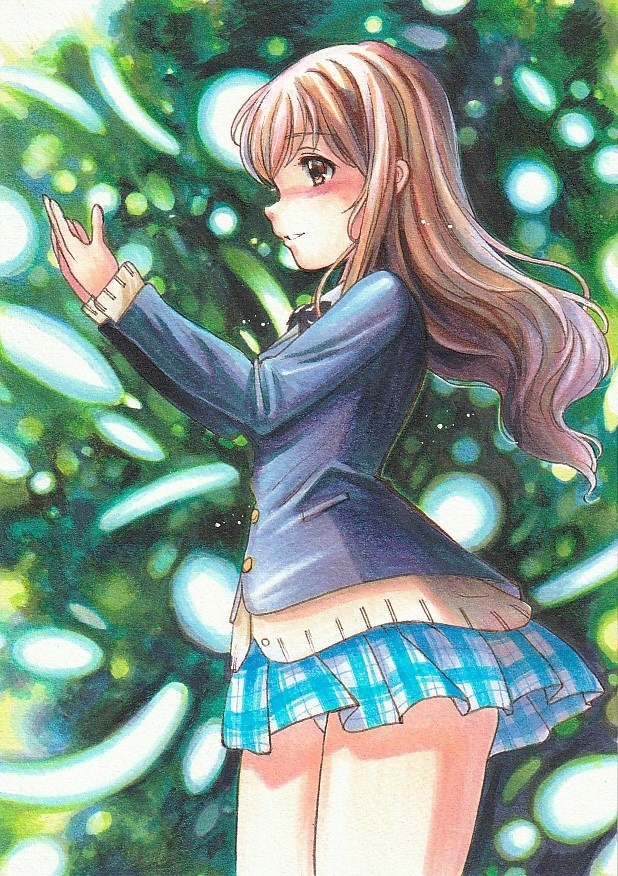 同人手描きイラスト 聲の形：西宮硝子 2019 A4サイズの入札履歴 - 入札
