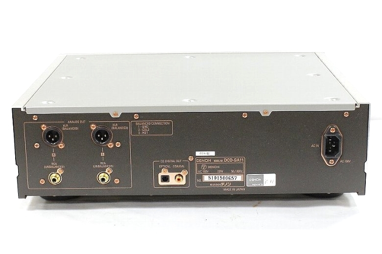 DENON DCD-SA11 CDプレーヤーデッキ メンテナンス済み 中古動作 DENON DCD-SA11 CDプレーヤーデッキ メンテナンス済み 中古動作