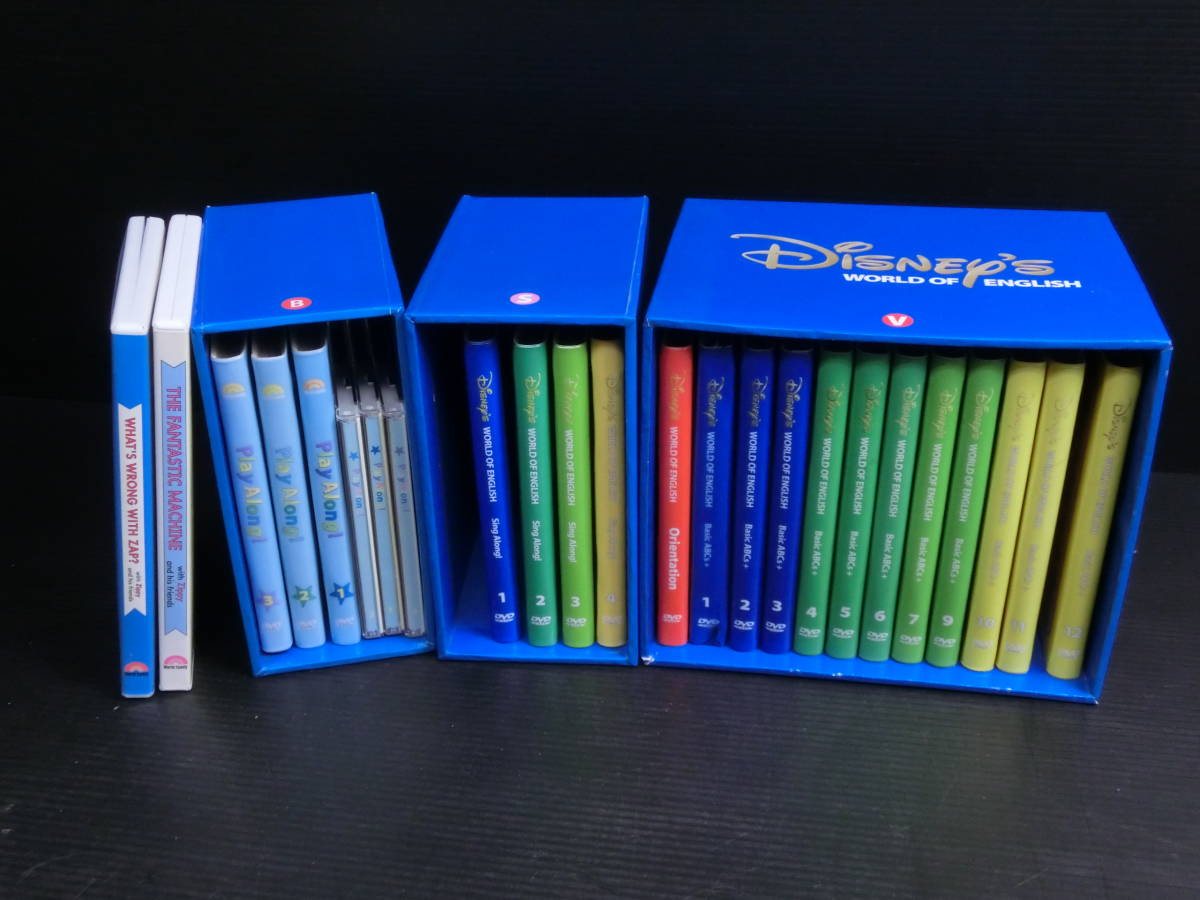 CD25枚(21枚未開封)Disney World of English DWE ディズニーワールド