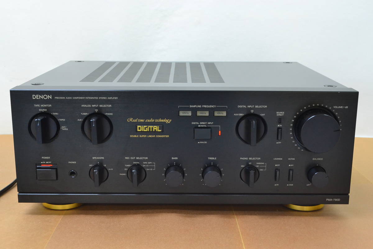 即決】 DENON デノン PMA-780D ジャンク DENON プリメインアンプ PMA