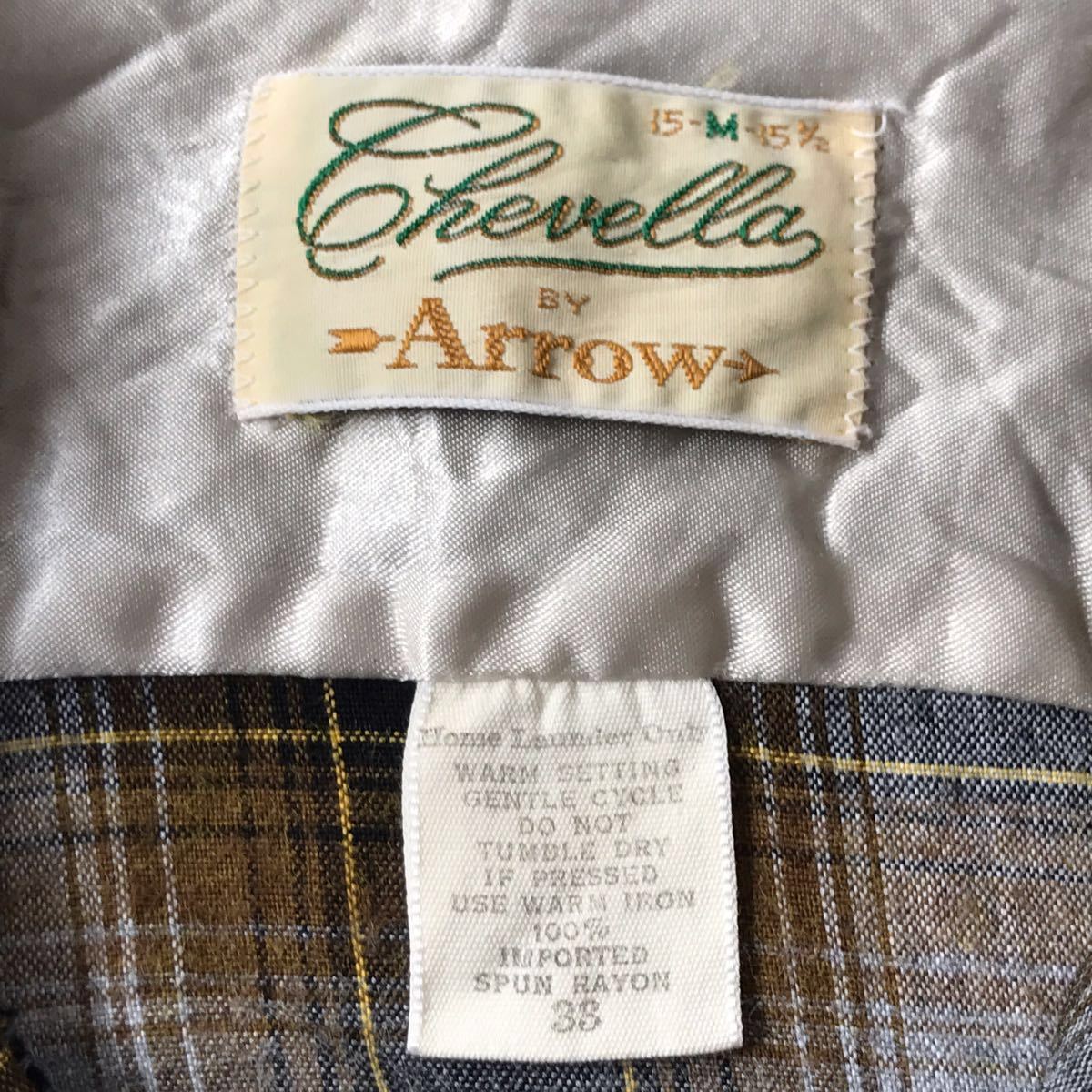 ARROW 70s オンブレチェック - シャドーチェック RICUR Shop SHIRT BOX 