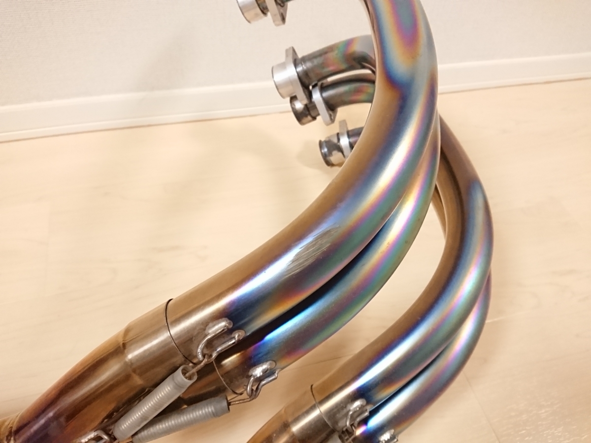 CB1300SF/SB SC54 03-07 オオニシヒートマジック フルエキゾースト エキパイのみ ジャンク 加工ベース_3