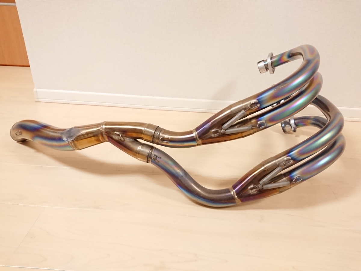CB1300SF/SB SC54 03-07 オオニシヒートマジック フルエキゾースト エキパイのみ ジャンク 加工ベース_4