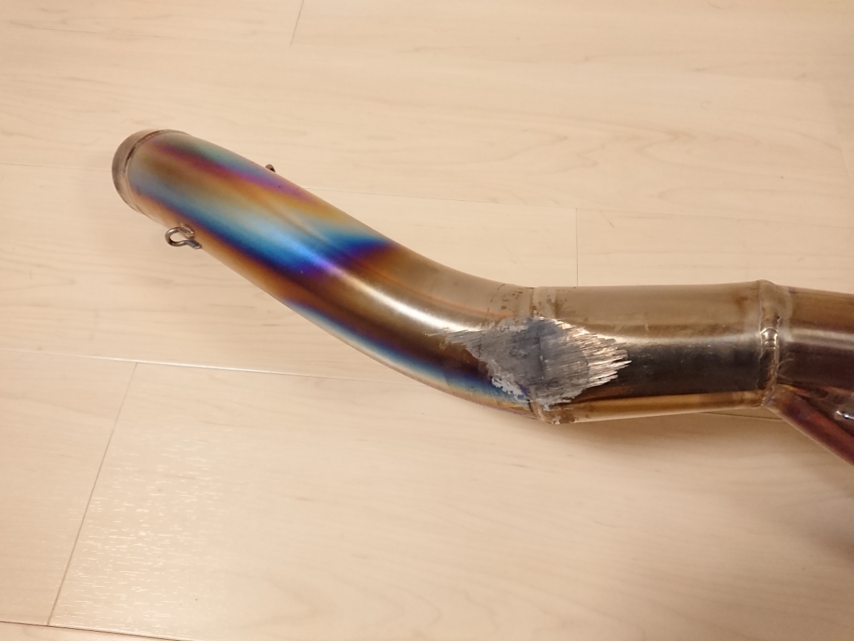 CB1300SF/SB SC54 03-07 オオニシヒートマジック フルエキゾースト エキパイのみ ジャンク 加工ベース_5