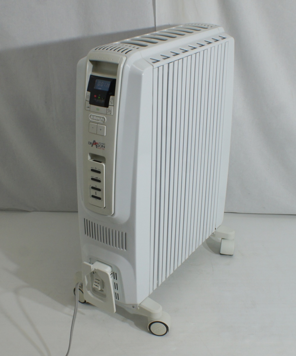 デロンギ オイルヒーター ドラゴンデジタル TDD915W 極上品 【公式通販】