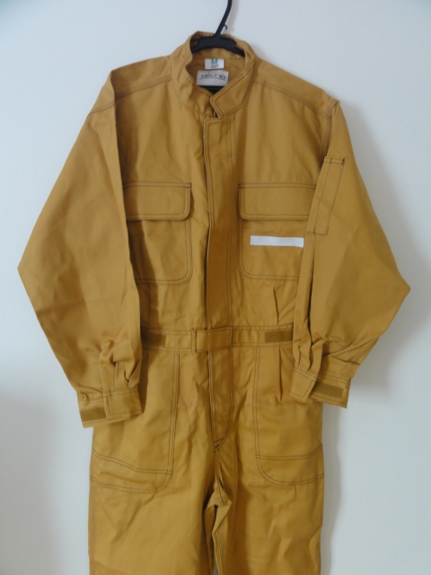 トヨタ トヨペット Toyota テクノ つなぎ ツナギ 作業着 整備士 メカニック からし色 ｍサイズ つなぎ 売買されたオークション情報 Yahooの商品情報をアーカイブ公開 オークファン Aucfan Com