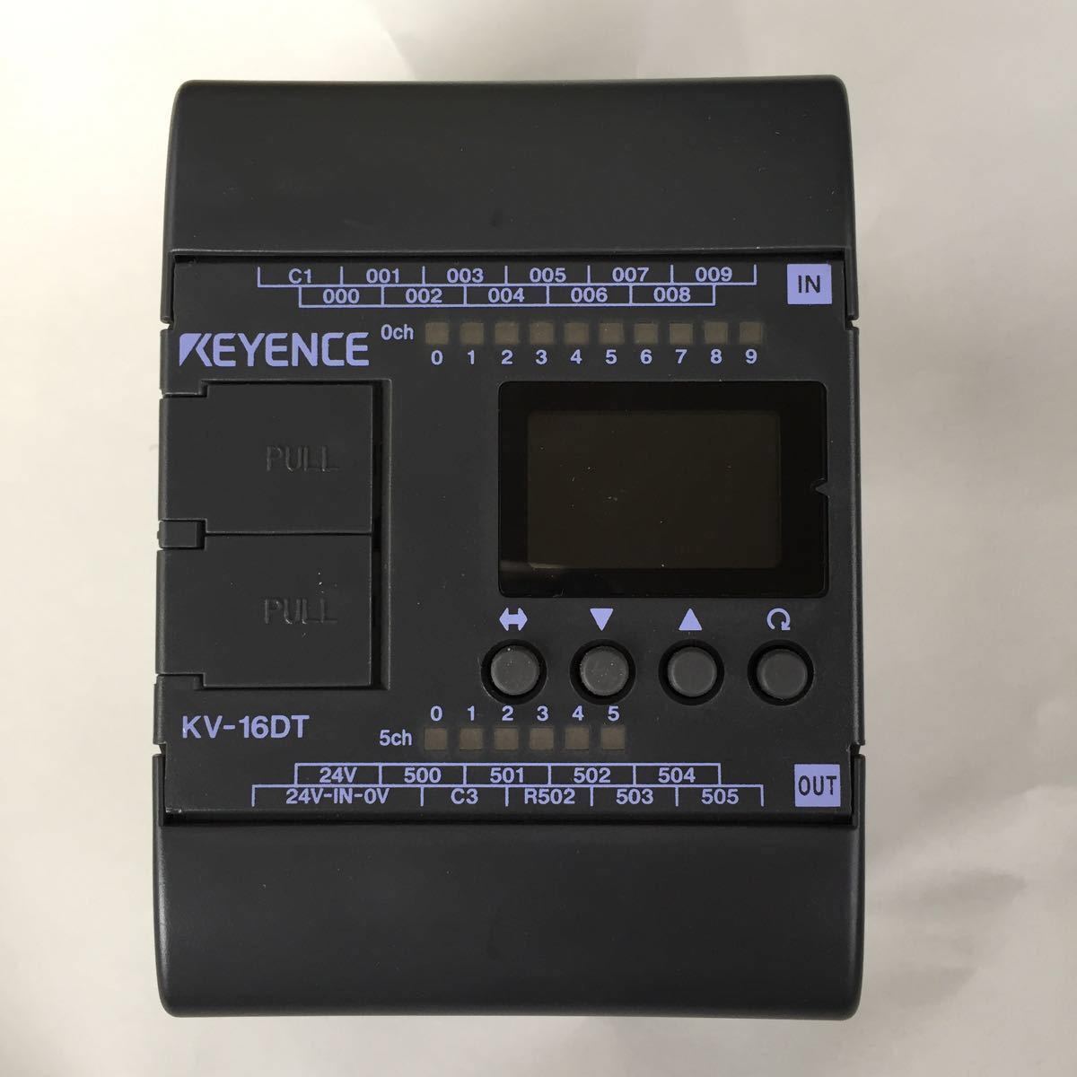 キーエンス Keyence PLC KV-16DT タッチパネル VT3-Q5S キーエンス KV-16DT PLC シーケンサ KEYENCE センサ 画像 モーター