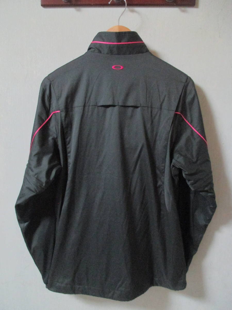 OAKLEY オークリー スカル刺繍 2WAY 裏起毛 ゴルフブルゾン Lサイズ