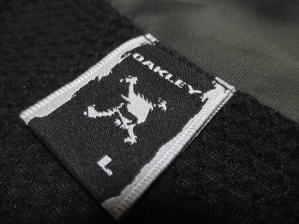 OAKLEY オークリー スカル刺繍 2WAY 裏起毛 ゴルフブルゾン Lサイズ