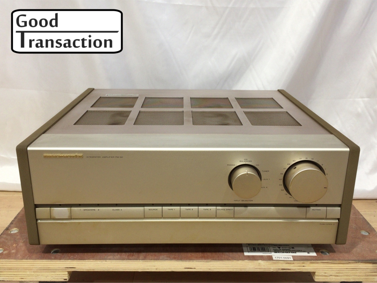 014Y06○Marantz PM-90F 高級プリメインアンプ 【公式通販】