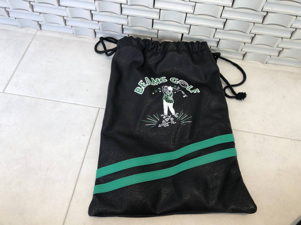 売り切り☆BEAMS GOLF ビームスゴルフ セルフスタンド ゴルフケース　シューズケース　セット