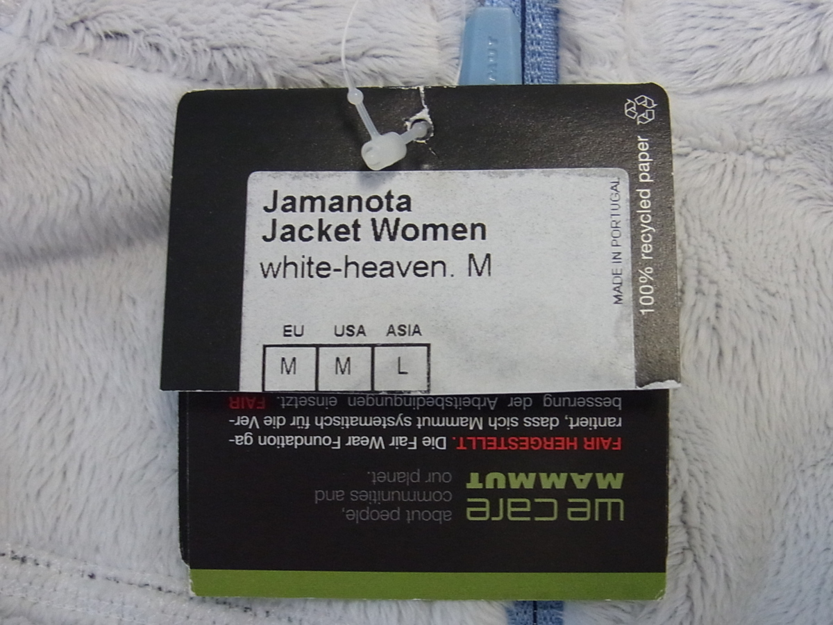 直接販売 新古品◆マムート MAMMUT◆ジャマノタジャケット Women's EU-Mサイズ◆店頭展示品