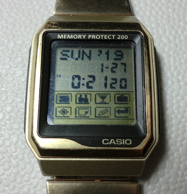 珍品 お宝 カシオ データバンク VDB-2000 ホットビズ タッチスクリーン